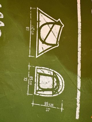 Tienda de campaña 210x83 cm