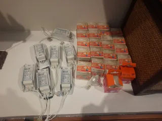 Bombillas Halógenas y Transformadores