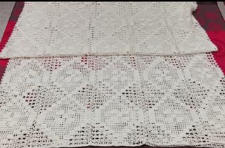 Paño de ganchillo hecho a mano