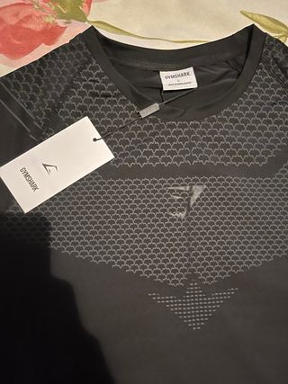 Camiseta Gymshark Negra