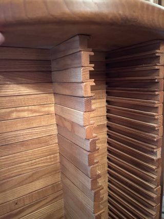 Mueble Expositor Madera CDs