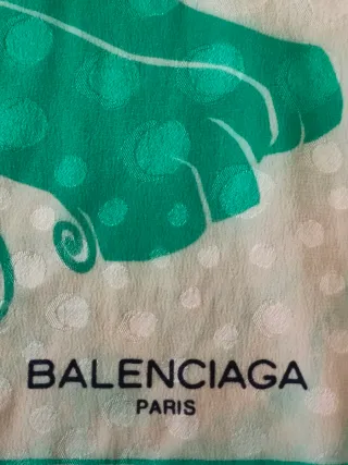 Foulard seta Balenciaga