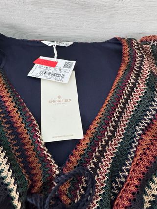 Vestido Springfield Talla XS Nuevo con Etiqueta