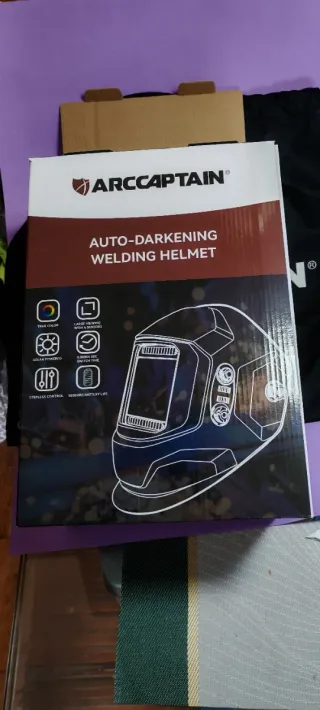 Máscara soldar ARCCAPTAIN automática