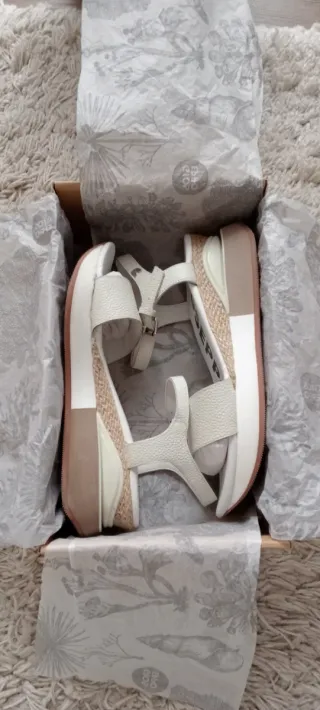 Sandalias Gioseppo Mujer Talla 39 Blancas