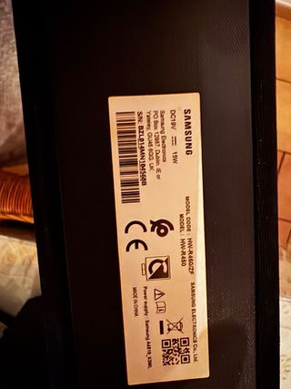 Home Cinema Samsung Negro/Marrón