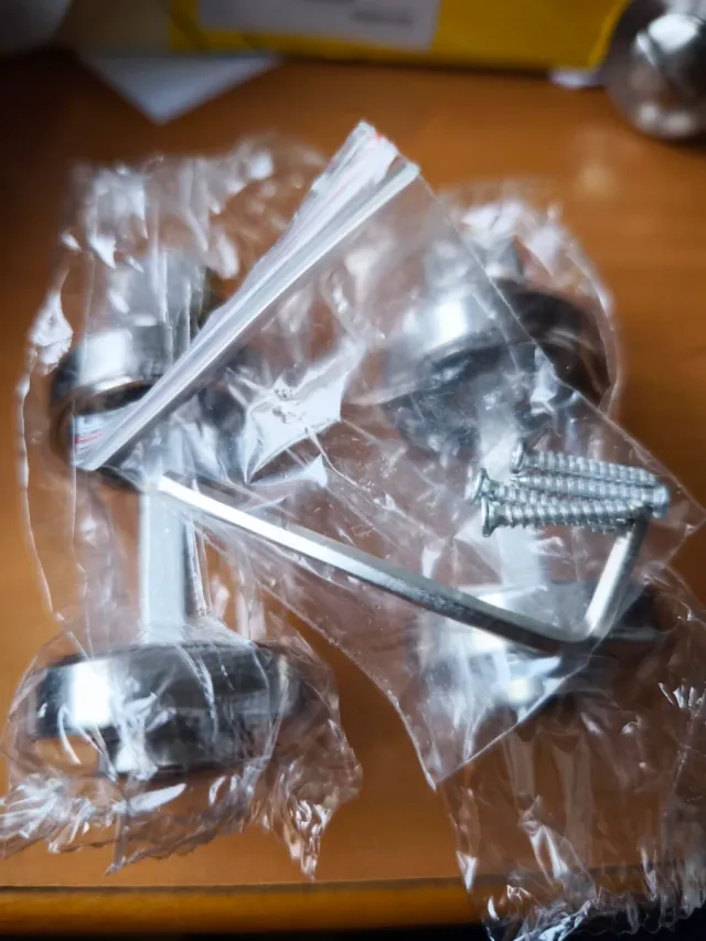 2 Juegos Condena Baño Níquel Satinado