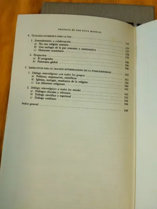 Proyecto de una ética mundial/ Escritos del tiempo