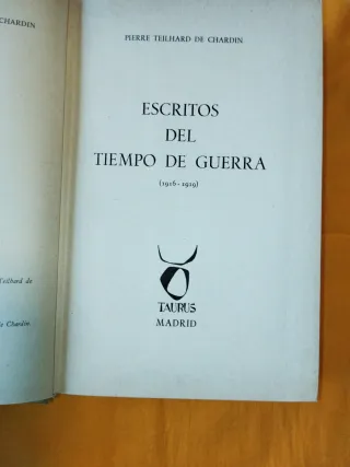 Proyecto de una ética mundial/ Escritos del tiempo