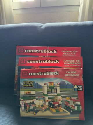 Construblock Set de Construcción 3 Cajas con TODO