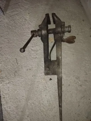 Tornillo de banco de gran tamaño peso 40kg