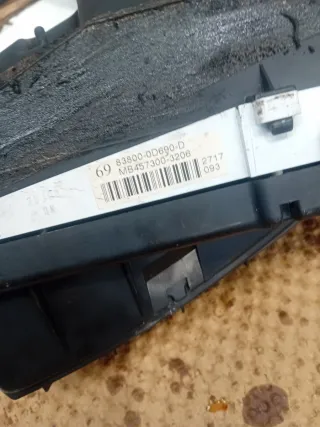 Cuadro toyota yaris 2006/2007