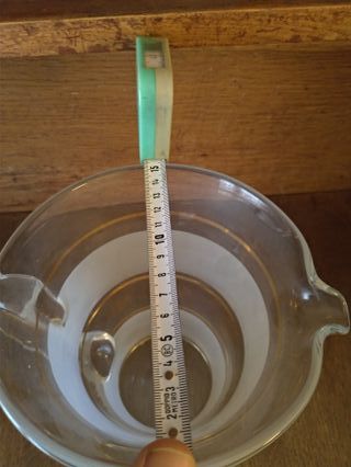 Caraffa e bicchieri vintage anni '50 oro