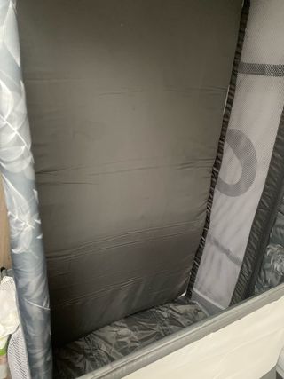 Cuna de viaje con cambiador y dos alturas