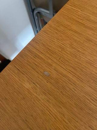 Mesa comedor y 4 sillas madera