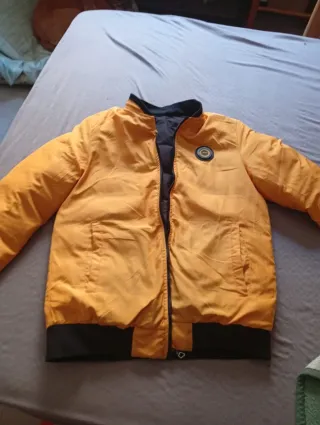 Chaqueta Reversible JGH Negra/Amarilla