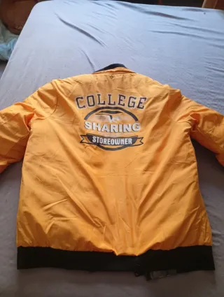 Chaqueta Reversible JGH Negra/Amarilla