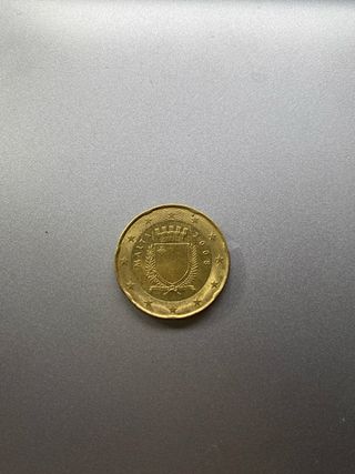 Moneda 20 Céntimos Malta 2008