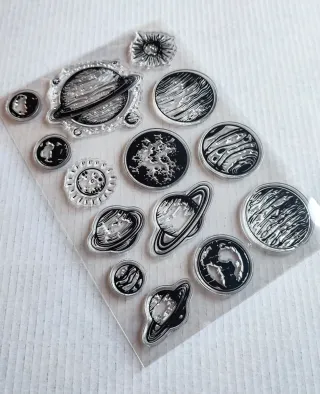 Timbro Pianeti in Silicone Nuovo