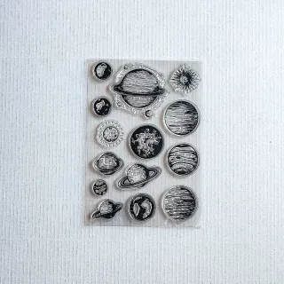 Timbro Pianeti in Silicone Nuovo