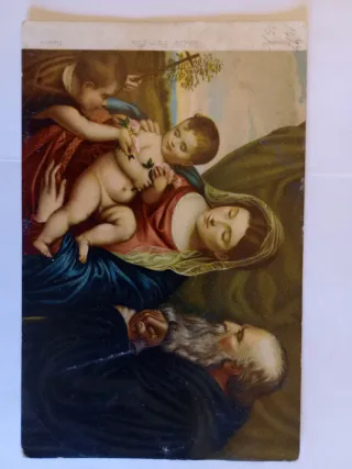 Lotto 6 Cartoline Sacre Antiche