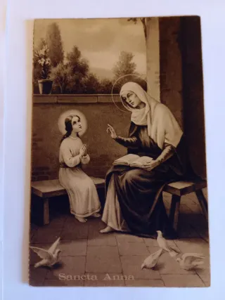 Lotto 6 Cartoline Sacre Antiche