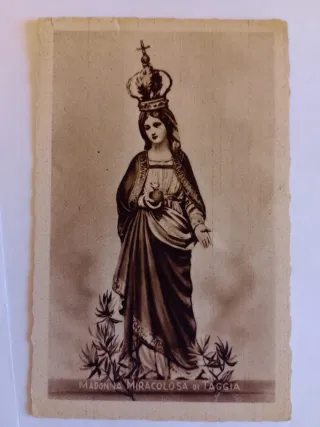 Lotto 6 Cartoline Sacre Antiche