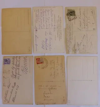 Lotto 6 Cartoline Sacre Antiche