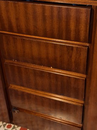 Mueble Estantería Madera Vintage