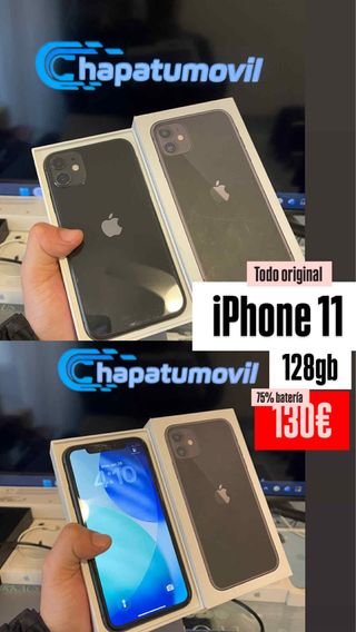 iPhone 11 128GB Negro