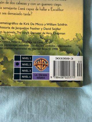 Libro infantil La Espada Mágica