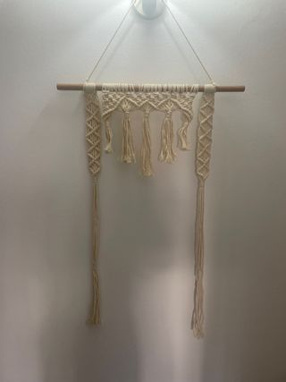 Tapiz Macramé Beige