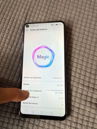 Honor 20 azul precio fijo!!!..