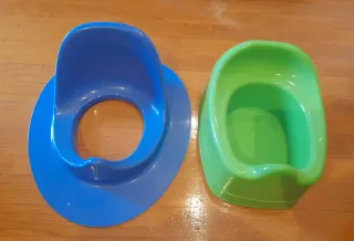 Adaptador y orinal váter infantil
