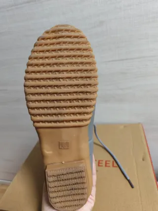 Botas de agua rosas y grises T39 (37/38)