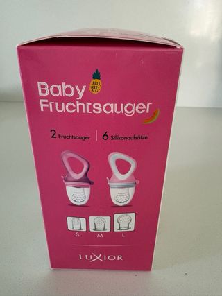 Chupetes/Dosificadores Fruta Bebé (2 uds)