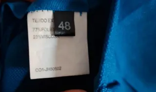 Traje azul CNS completo