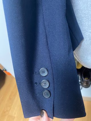 Blazer azul marino Mango Talla S