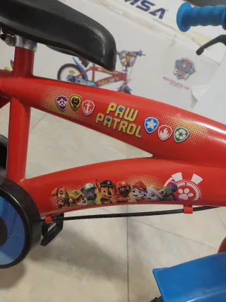 Bicicleta Toimsa 14 Paw Patrol