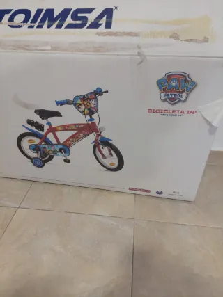 Bicicleta Toimsa 14 Paw Patrol