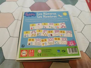 Puzzle Peppa Pig Números y Cantidades