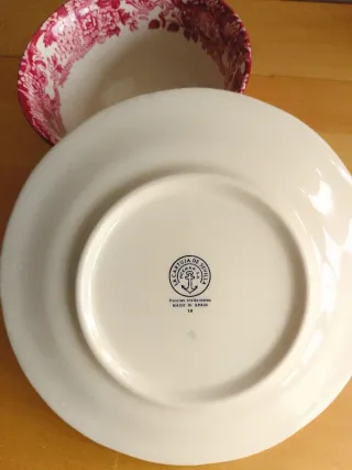 Taza de té y plato La Cartuja de Sevilla