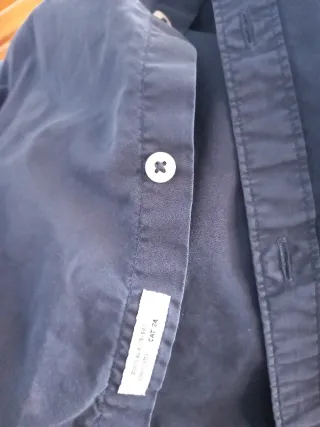 Camisa River Island Azul Talla XL