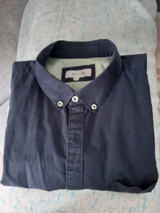 Camisa River Island Azul Talla XL