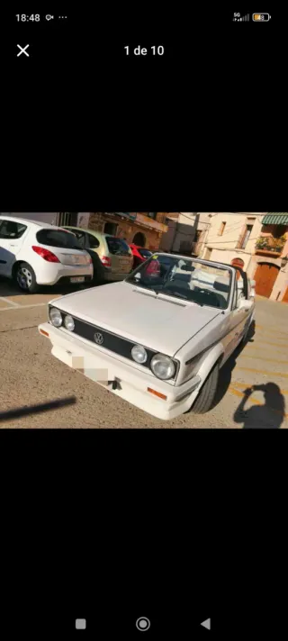 Volkswagen Golf Cabrio 1987