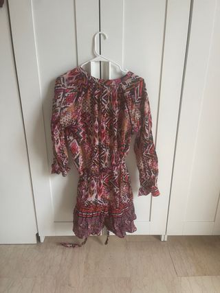 Vestitino Zara donna taglia S fantasia colorata