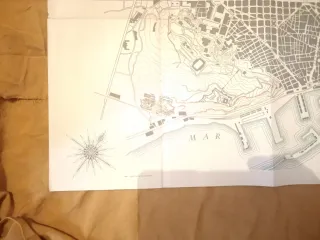 Mapa Monumental Barcelona 1958