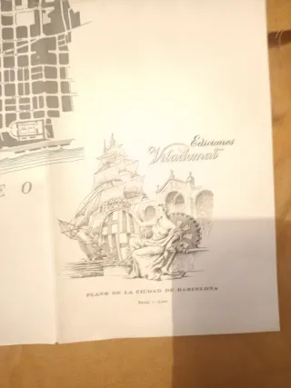 Mapa Monumental Barcelona 1958