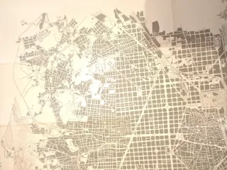Mapa Monumental Barcelona 1958