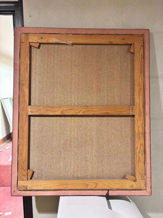 Pintura original estilo Magritte